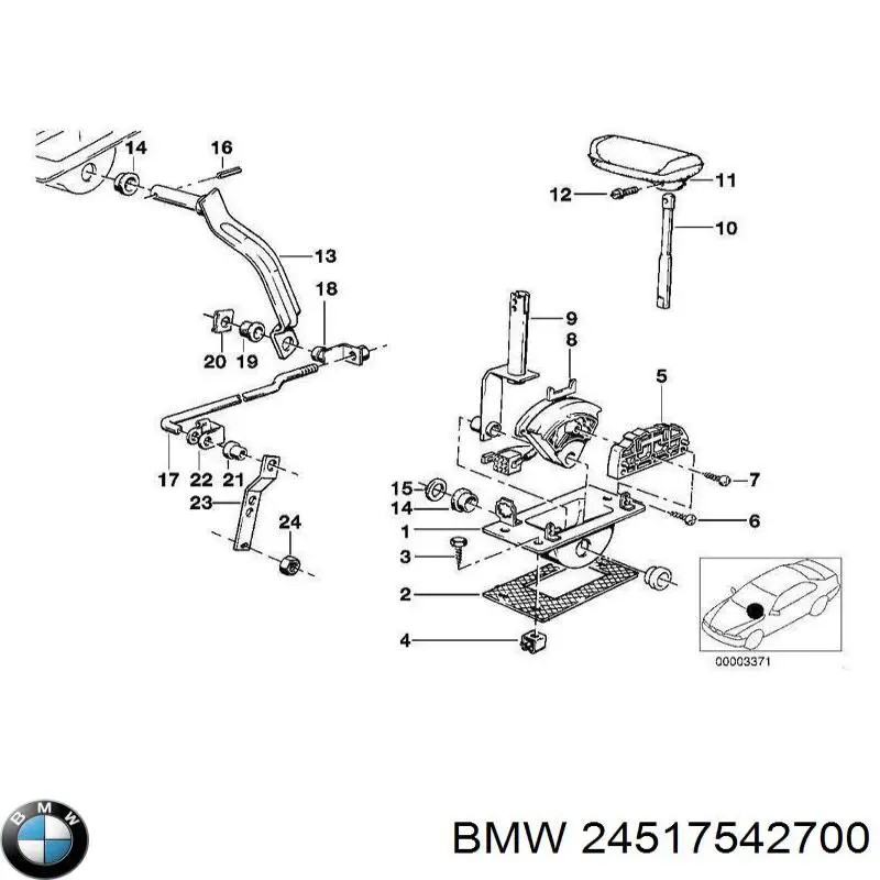  BMW 24517542700 precio, desde 1,50 EUR