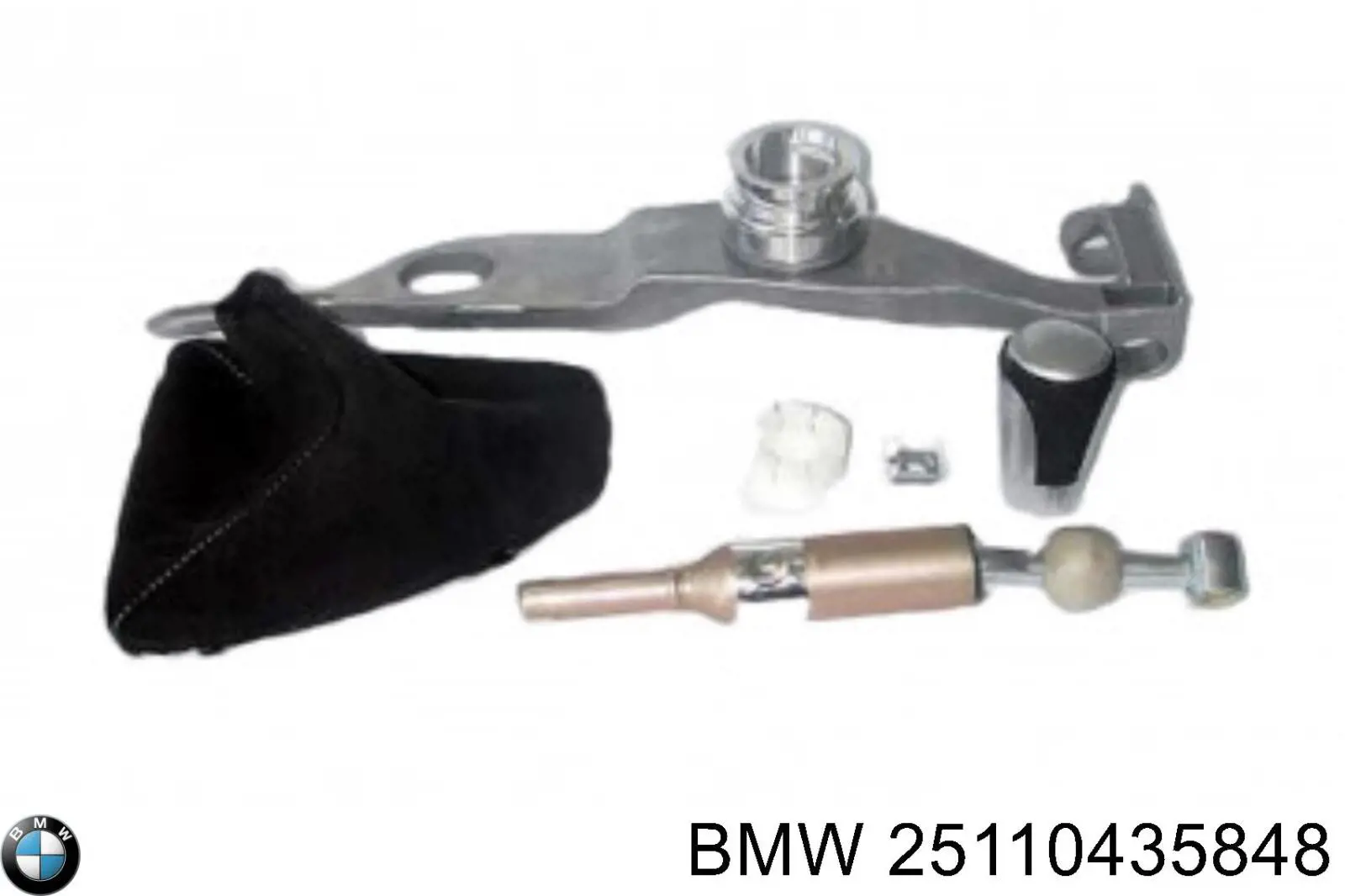 Pomo de palanca de cambios 25110435848 BMW