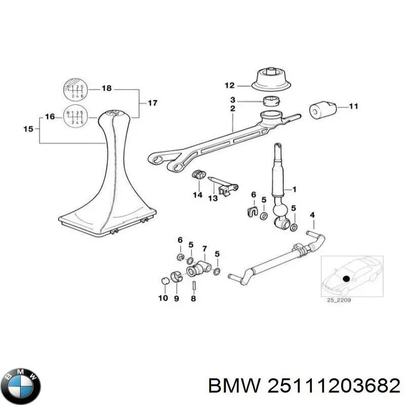  BMW 25111203682 precio, desde 2,54 EUR