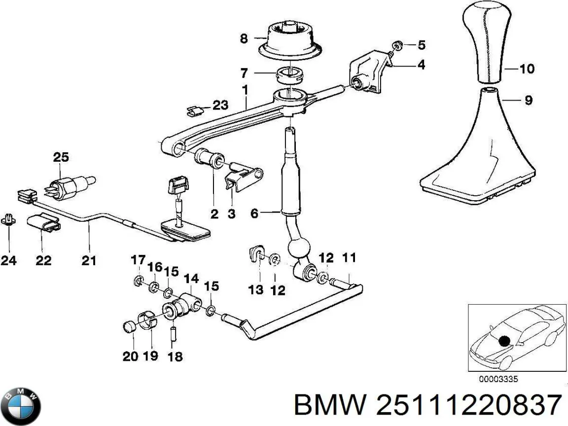 Comprar 25111220837 BMW 