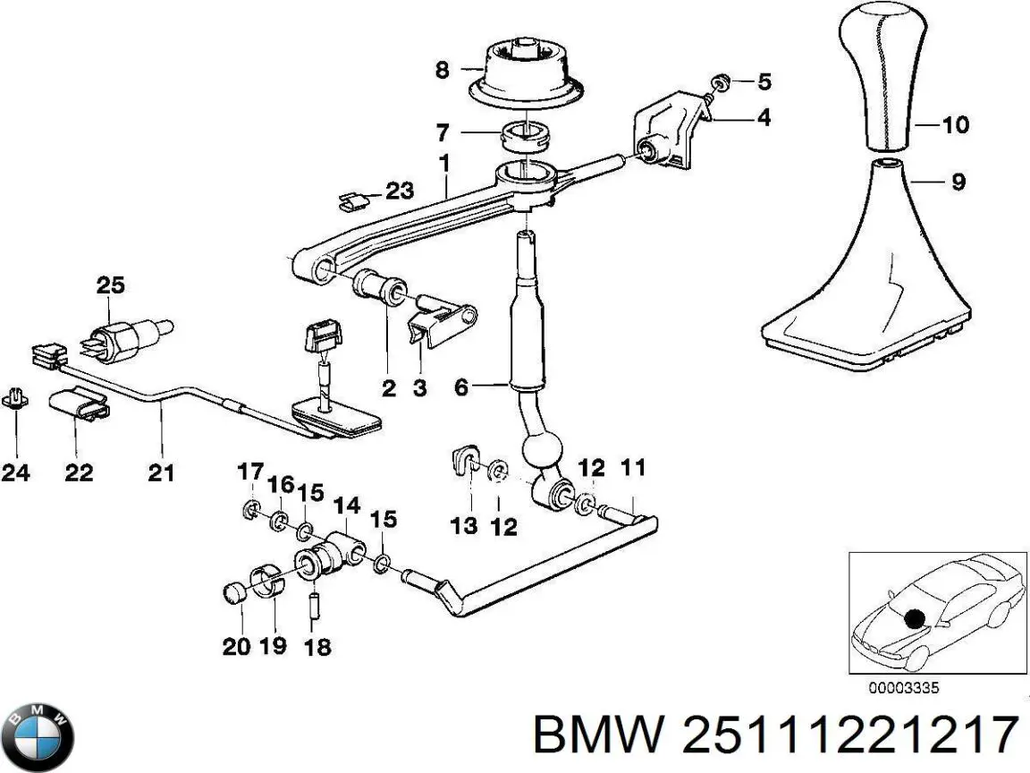 Comprar 25111221217 BMW 