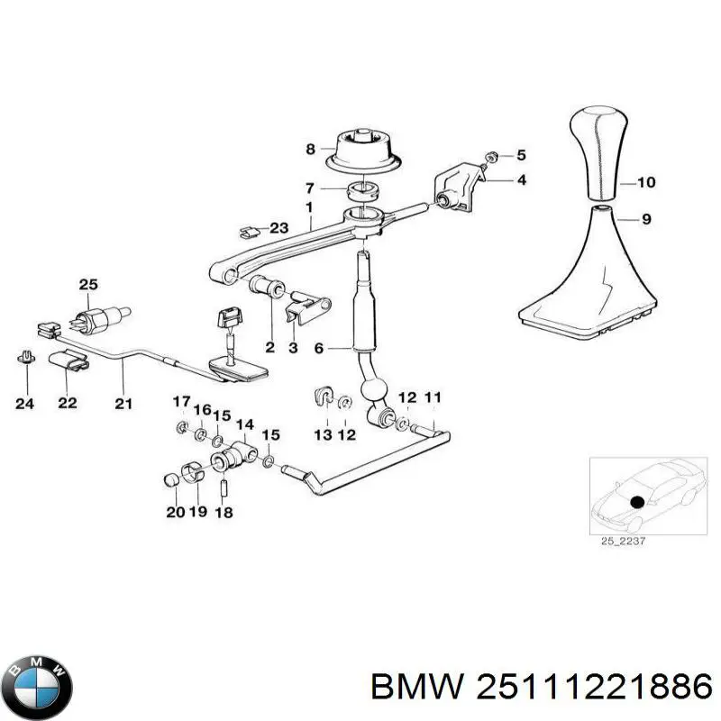  BMW 25111221886 precio, desde 229,89 EUR