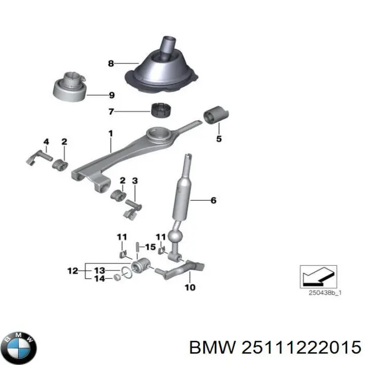 Comprar 25111222015 BMW Casquillo palanca cambio