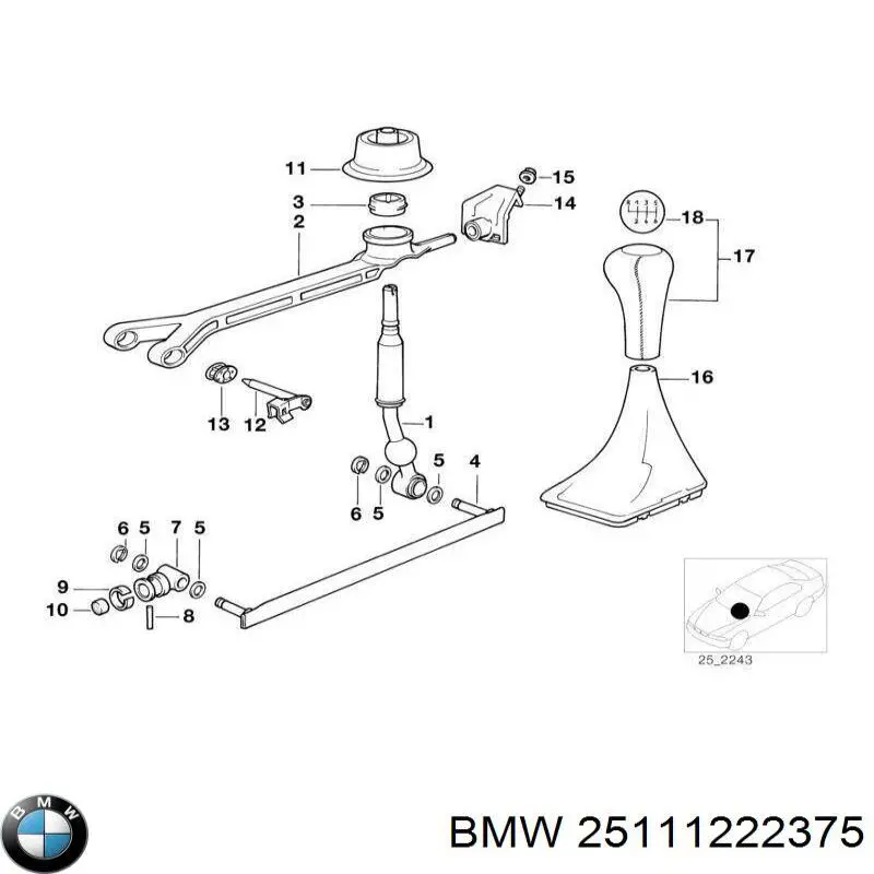  BMW 25111222375 precio, desde 13,07 EUR