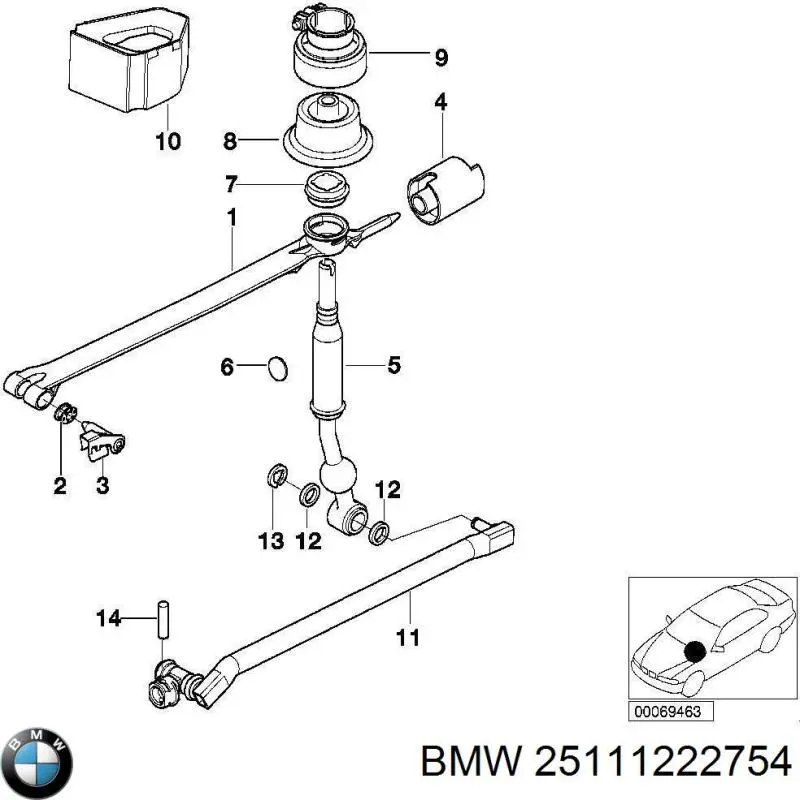  BMW 25111222754 precio, desde 76,16 EUR