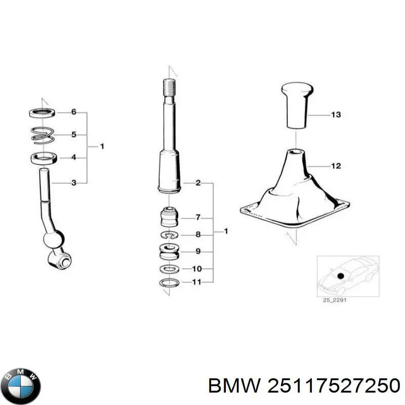 Pomo 25117527250 BMW