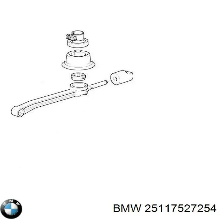 25117527254 BMW palanca de cambios