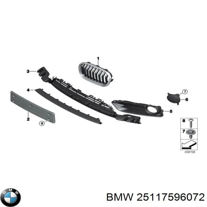 25117596072 BMW Pomo de palanca de marchas