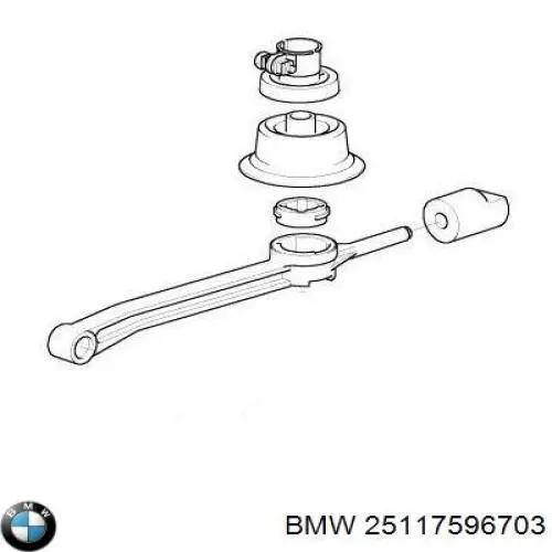 25117596703 BMW palanca de cambios