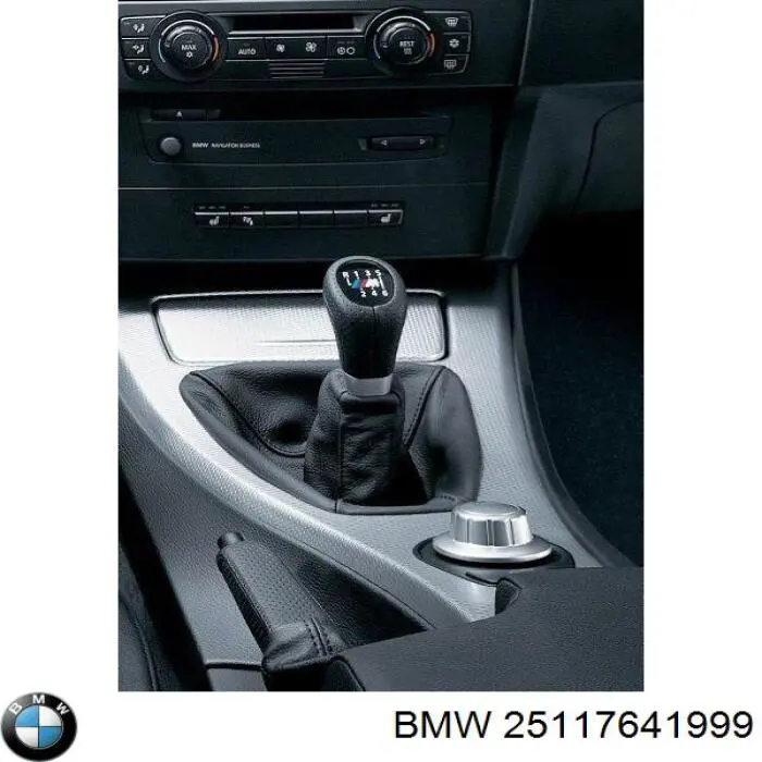 25117641999 BMW Funda de la palanca de cambios