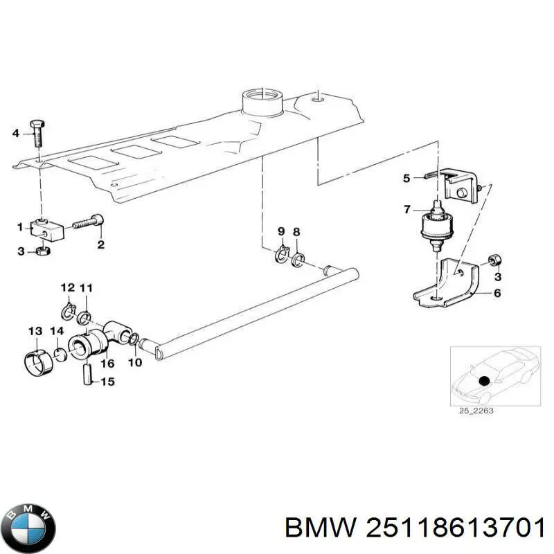 25118613701 BMW