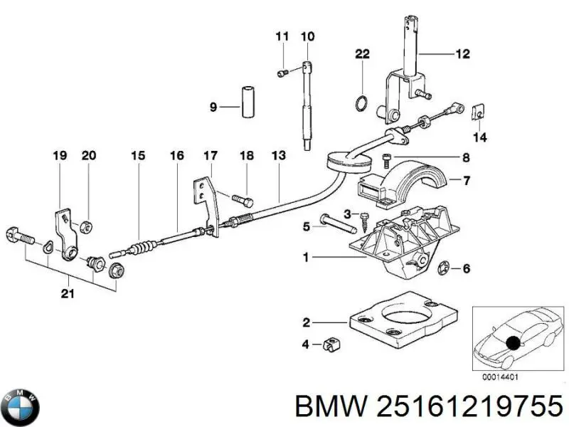 Comprar 25161219755 BMW 