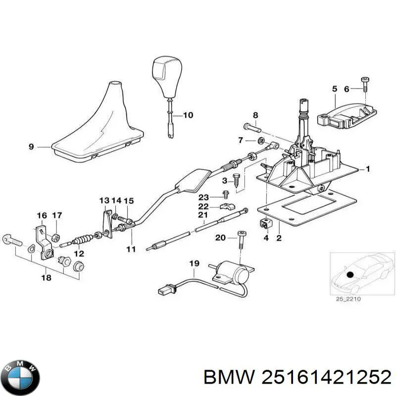  BMW 25161421252 precio, desde 3,45 EUR