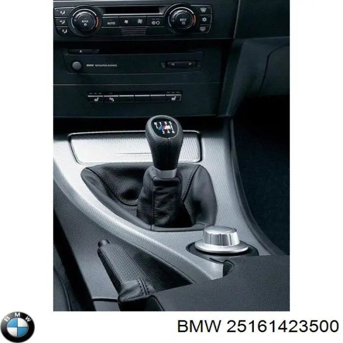 Pomo de palanca de cambios 25161423539 BMW