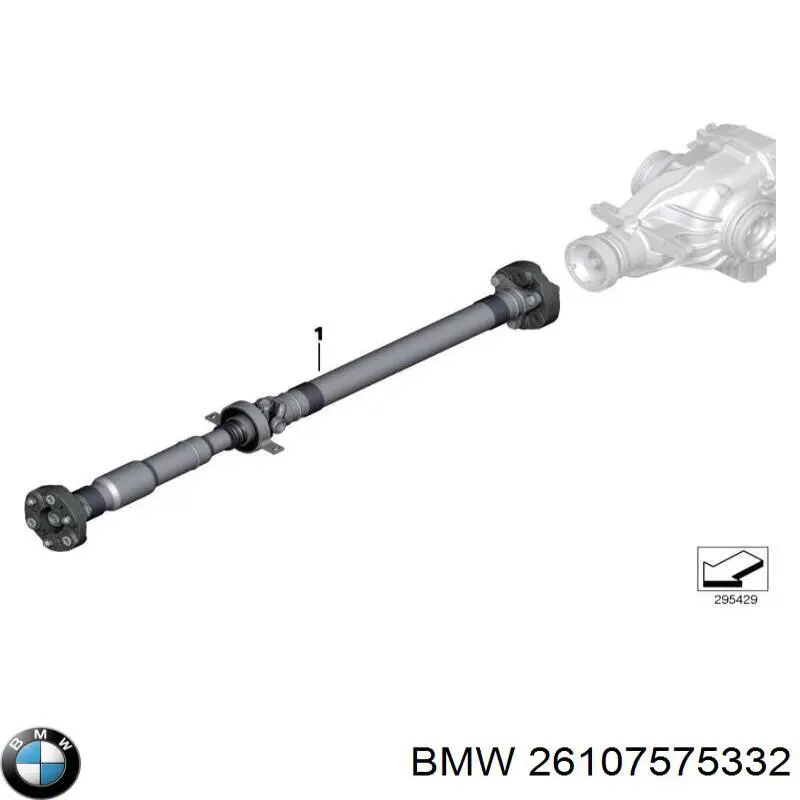 Árbol cardán BMW 757533202 precio, desde 123,42 EUR