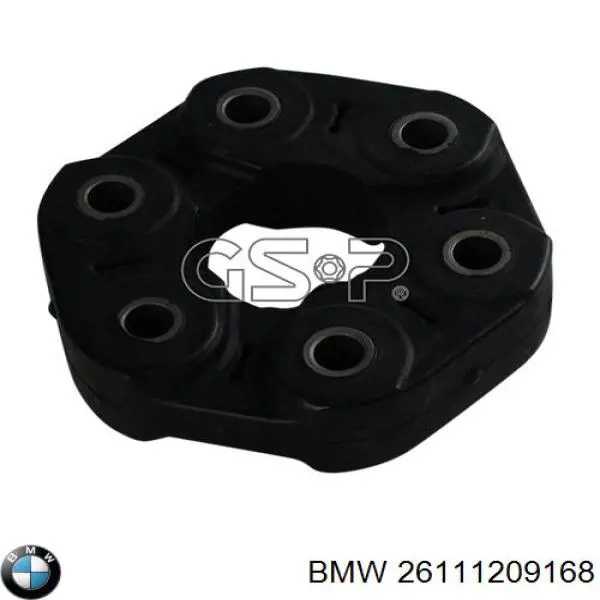 26111209168 BMW acoplamiento elástico del cardán