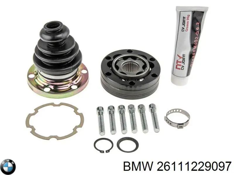 Junta homocinética del eje cardán trasero BMW 26111229097 precio, desde 50,12 EUR