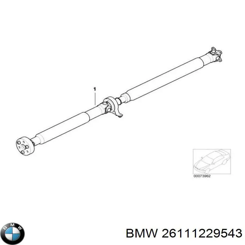 Cardán BMW 3 E46