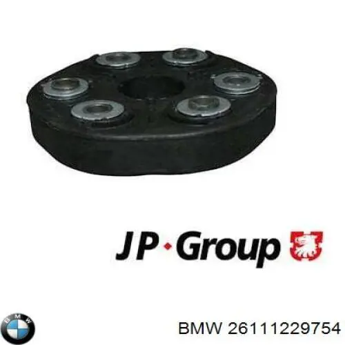 Acoplamiento elástico delantero del cardán 26111229754 BMW