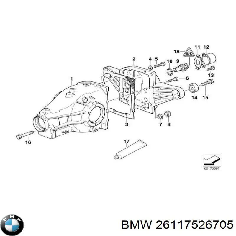 26117526705 BMW Pernos de culata
