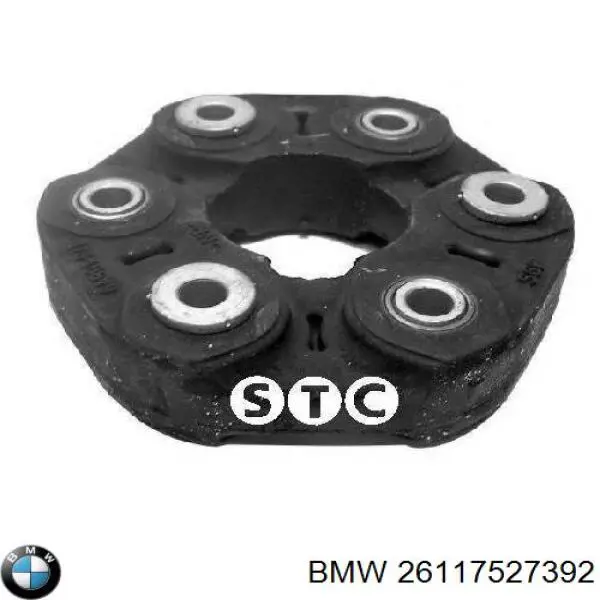 Acoplamiento elástico trasero del cardán 26117527392 BMW