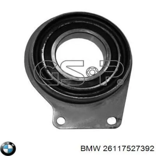 26117527392 BMW Acoplamiento elástico trasero del cardán