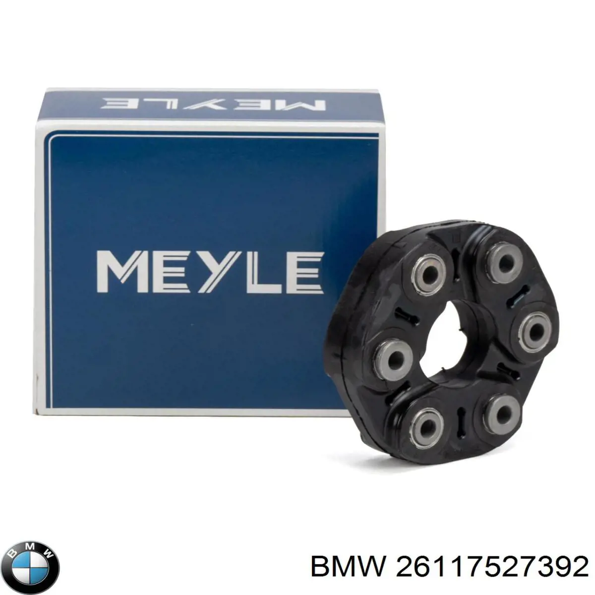 Acoplamiento elástico trasero del cardán BMW 26117527392
