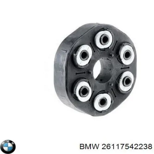 Acoplamiento elástico delantero del cardán BMW 26117542238 precio, desde 85,94 EUR