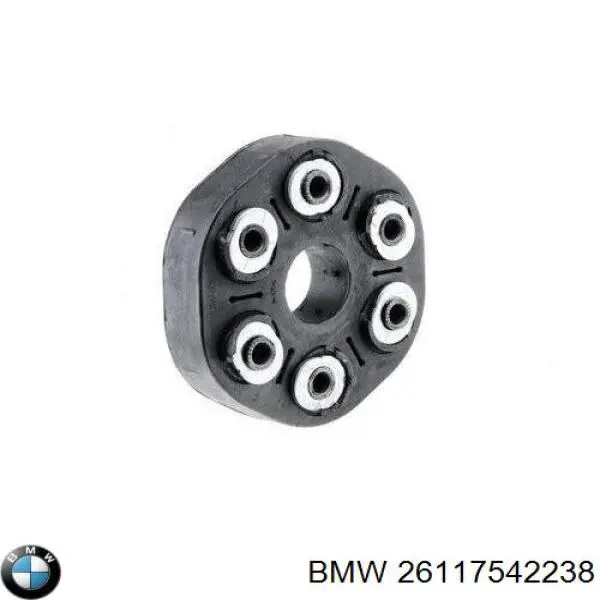Acoplamiento elástico delantero del cardán BMW 26117542238