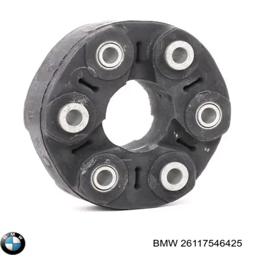 26117546425 BMW Acoplamiento elástico del cardán delantero/trasero