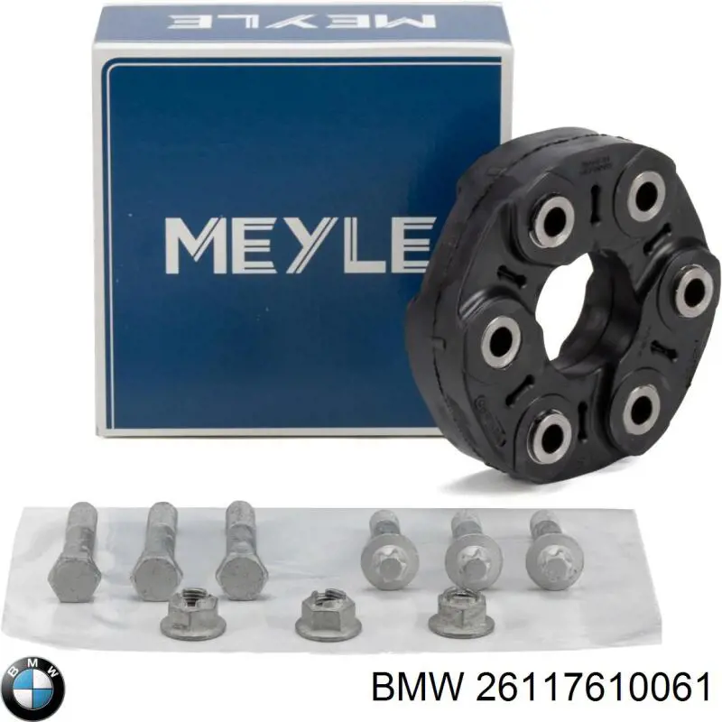 Acoplamiento elástico del cardán delantero/trasero BMW 26117610061