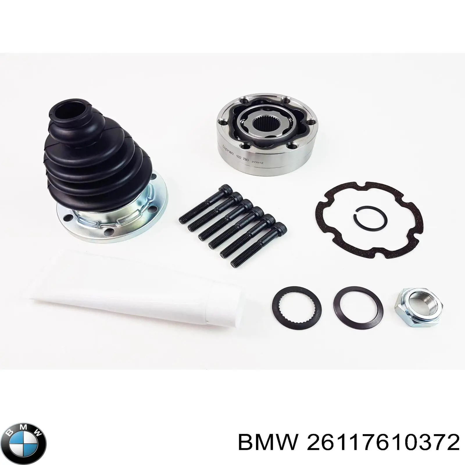 Acoplamiento elástico del cardán 26117610372 BMW