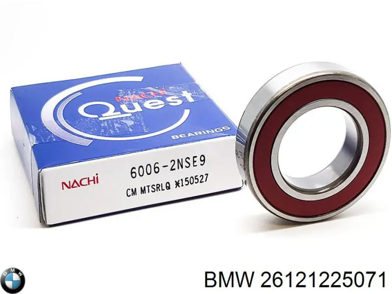 Rodamiento central del eje de transmisión BMW 26121225071 precio, desde 7,59 EUR