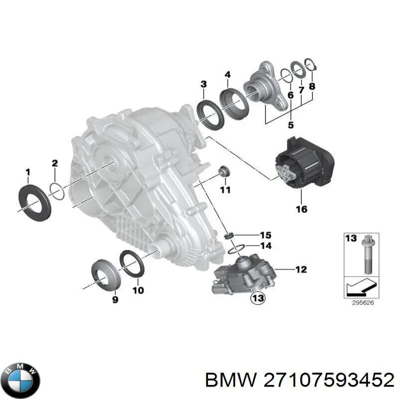 Retén de cigüeñal frontal BMW 27107593452 precio, desde 27,14 EUR