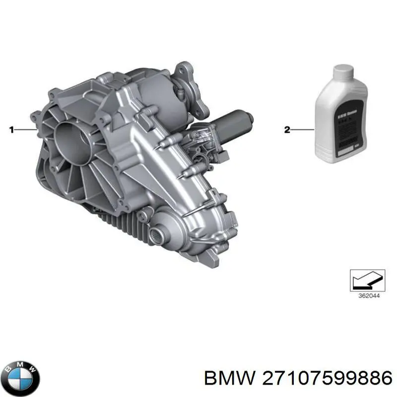 Caja de transfer BMW 27107599886