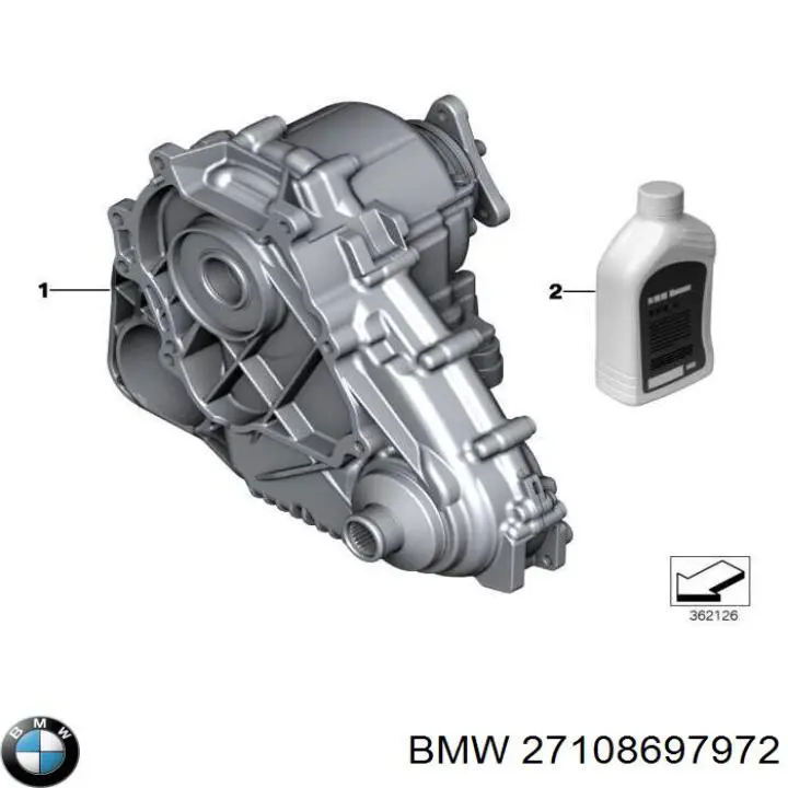 27108697972 BMW caja de transferencia