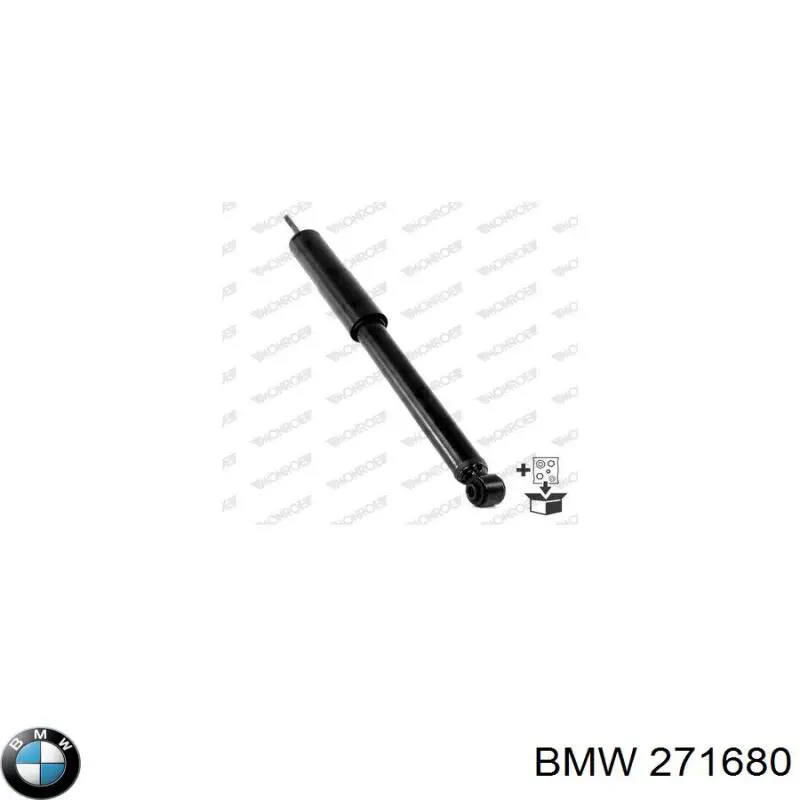 Amortiguador trasero BMW 3 E30