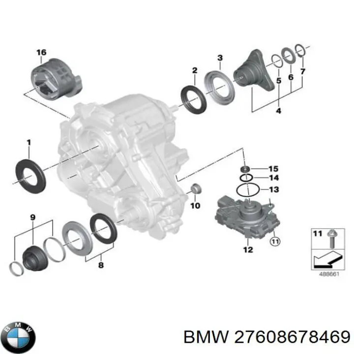 Módulo de control de la caja de transferencia BMW 27608485040 precio, desde 1333,75 EUR