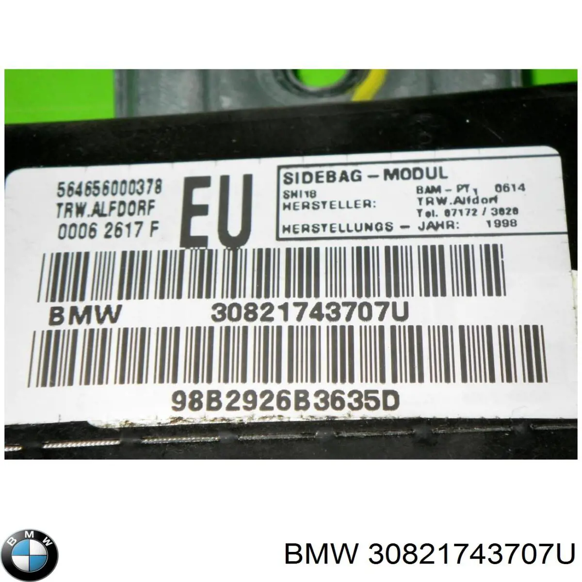 Airbag de puerta delantera izquierda BMW 307037229031 precio, desde 34,85 EUR