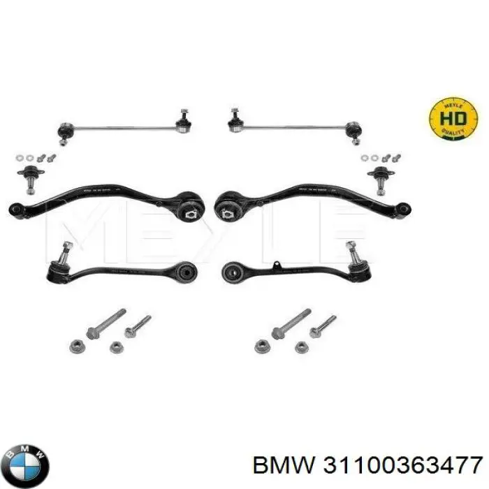 Brazo inferior izquierdo de la suspensión delantera BMW 31100363477 precio, desde 64,31 EUR