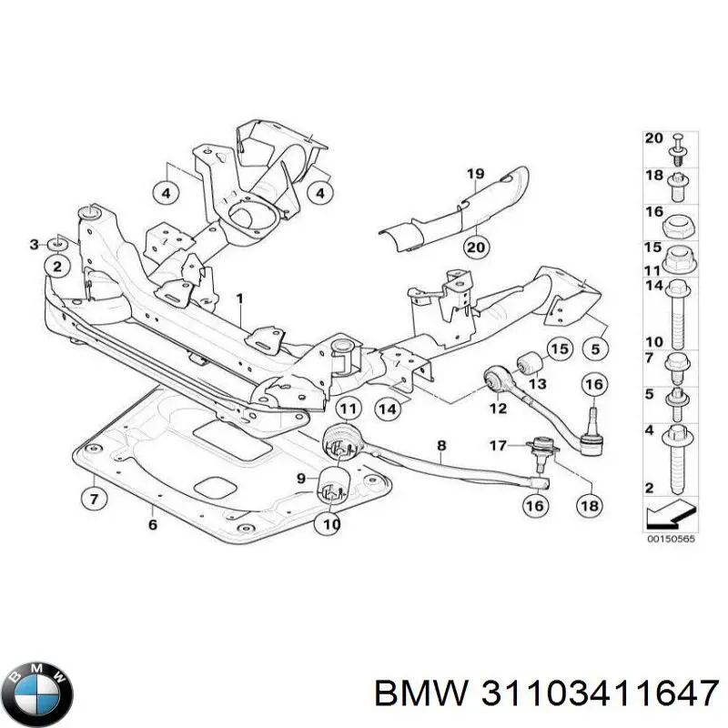 31103411647 BMW