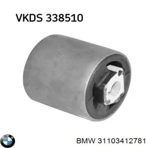 Silentblock de brazo de suspensión BMW 31103412781 precio, desde 17,33 EUR