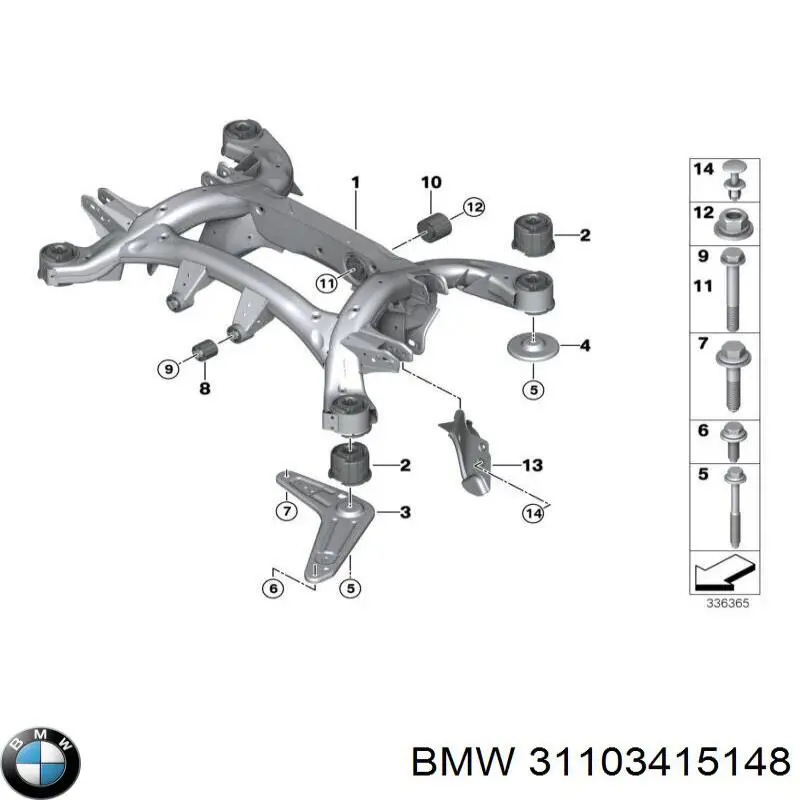 Protección de cárter BMW 31103415148 precio, desde 94,38 EUR