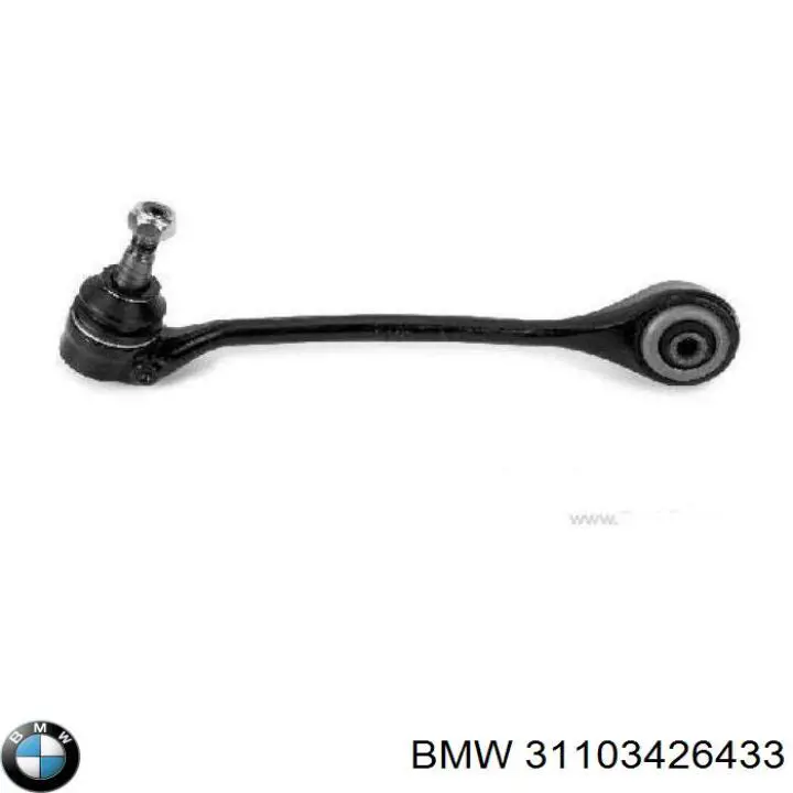 31103426433 BMW barra oscilante, suspensión de ruedas delantera, inferior izquierda