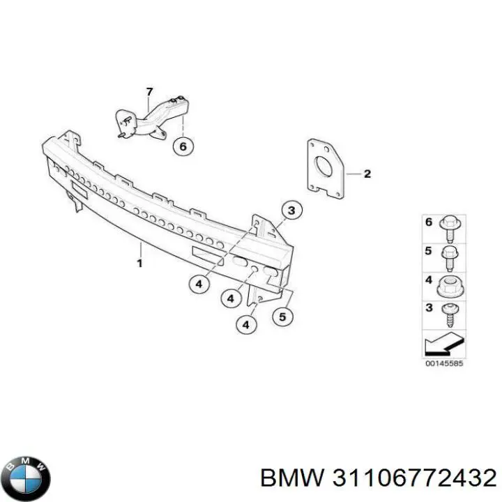 Comprar 31106772432 BMW 