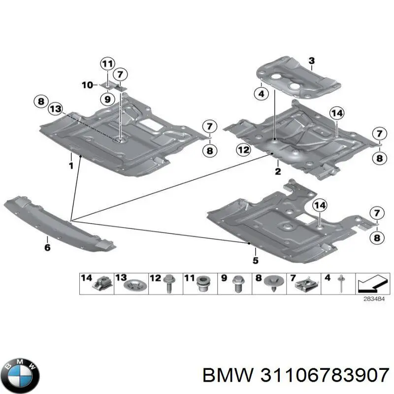  BMW 31106783907 precio, desde 3,51 EUR