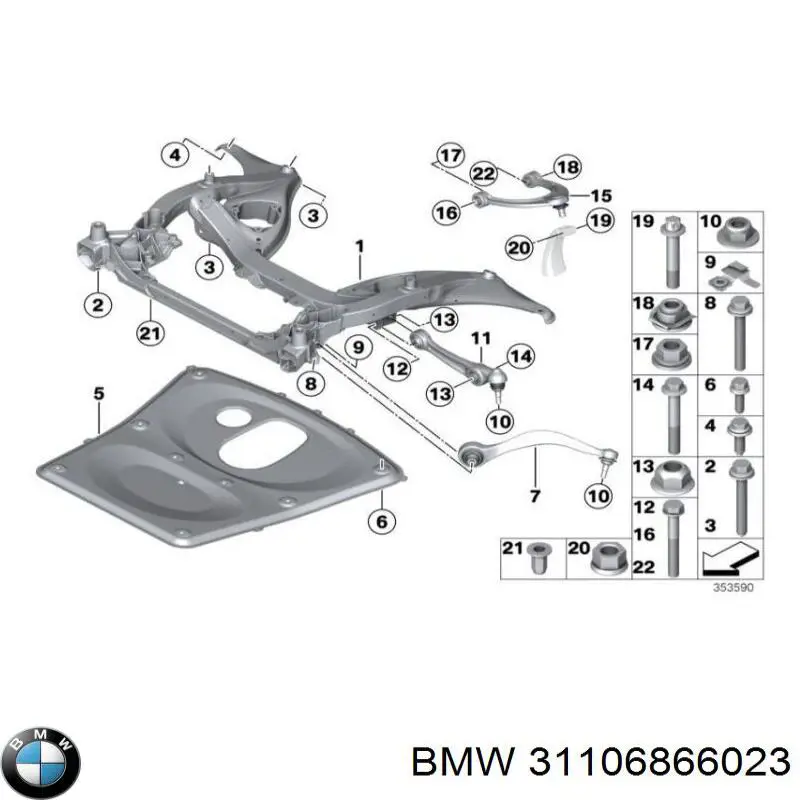 31106866023 BMW