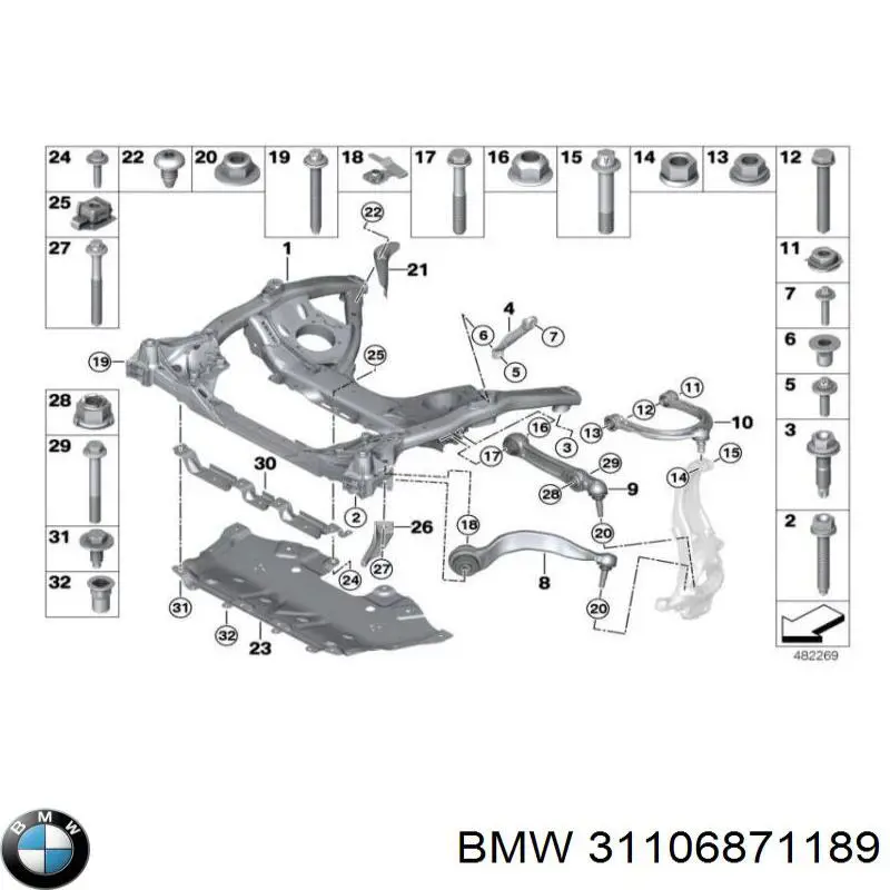 31106871189 BMW