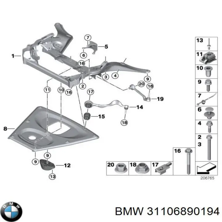 31106890194 BMW
