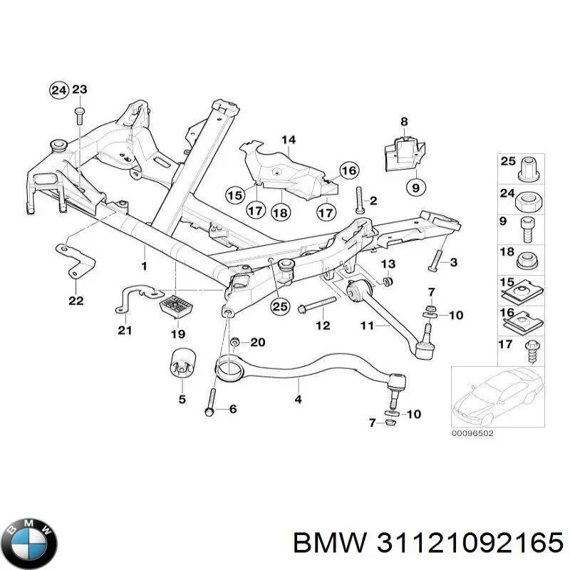 31121092165 BMW 